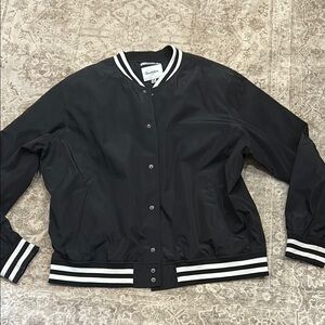 Black Varsity Jacket